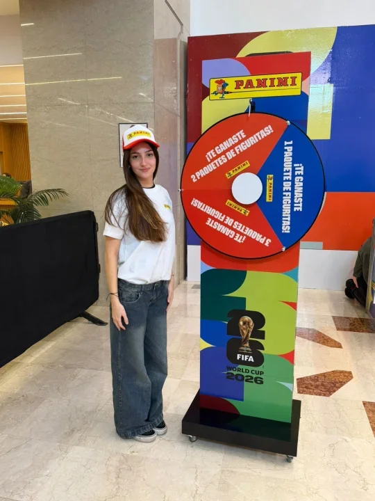 Panini y Fancity presentan los stands de figuritas del Mundial en shoppings de Buenos Aires