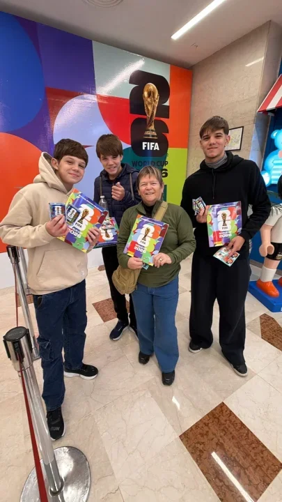 Panini y Fancity presentan los stands de figuritas del Mundial en shoppings de Buenos Aires